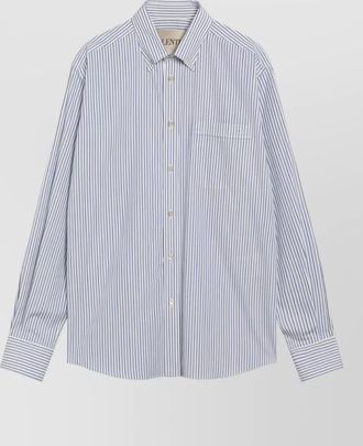 Valentino Garavani striped regular-fit button-down cotton shirt