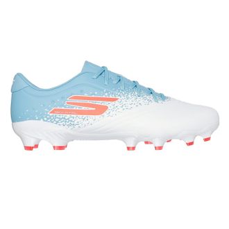 Skechers Stevige voetbalschoenen voor volwassenen (Wit/blauw)