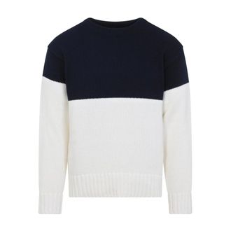 Ralph Lauren Round-neck Knitwear, male, Multicolor, Size: L Long Sleeves Pullover