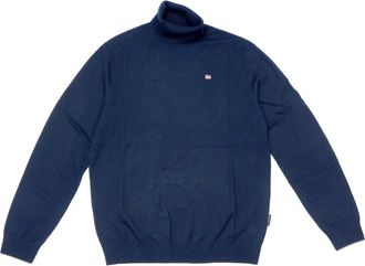 Napapijri Coltrui Turtleeck Damavand T - Heren - Coltruien - Blauw - 2XL - Truien & Vesten