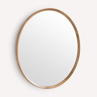 AM.PM Ronde spiegel van massief eikenhout, diameter 100 cm, Orion