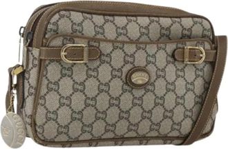 Gucci Pre-owned Plastic Cross Body Bag - Dames - Vintage Schoudertas - Beige - ONE Size - Vintage