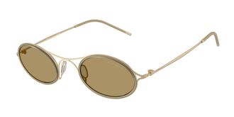Giorgio Armani AR6187 3002/2 Mens Sunglasses Gold Size 48