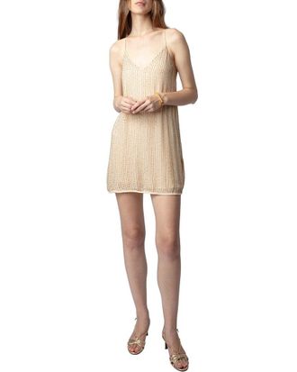Zadig&Voltaire Caro Mousseline Brod Dress