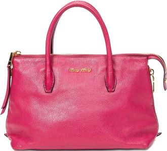 Miu Miu Borsa a mano con zip - Rosa