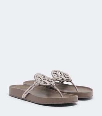 Tory Burch Sandalias Miller Cloud adornadas