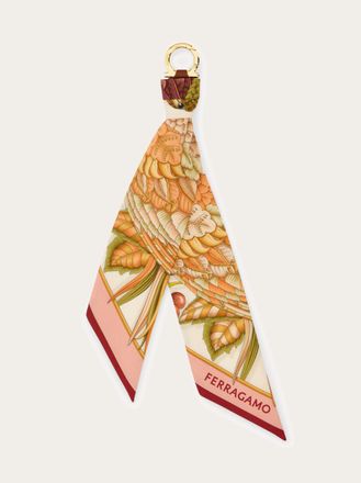 Ferragamo Donna Porta chiavi in seta Multicolore