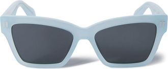 Off-white Cincinnati rectangle-frame sunglasses - men - Acetate - One Size - Blue