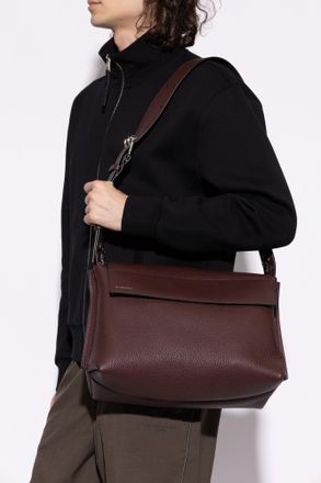 Givenchy Leather Bag, Mens, Brown