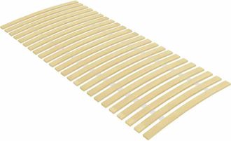 vidaXL Vidaxl - Recambio De L&aacute;minas De Cama Con 24 L&aacute;minas De 90 X 200 Cm