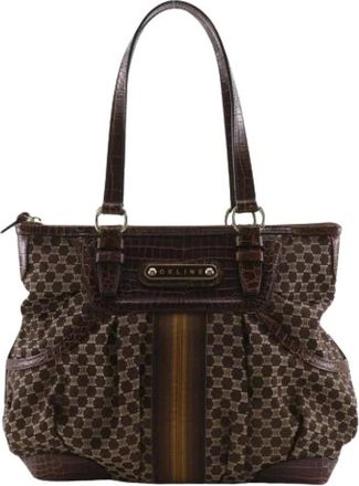Celine Borsa Tote Vintage Pre-owned - - Pre-owned - Donna - Marrone - ONE SIZE