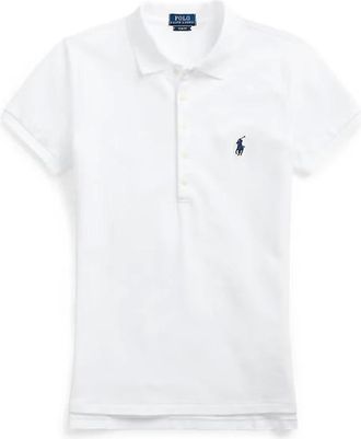 Polo Ralph Lauren Donna, Top, Bianco, XL, new