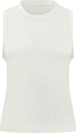 Ami Classic Fit Tanktop - Dames - Tops zonder mouwen - Wit - M - Tops