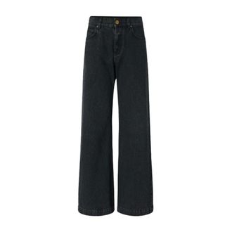 Pinko Pinko, Dames, Jeans, Zwart, Maat: W24 Katoen