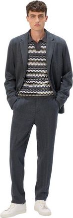 Missoni Straight Pants With Zigzag Pattern in Grey at Nordstrom, Size 52 It