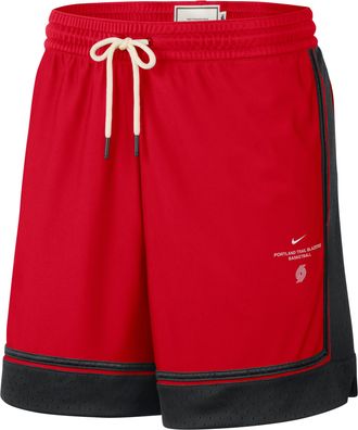 Nike Mens Portland Trail Blazers Standard Issue 6 Basketball Shorts in Red | IQ1829-657