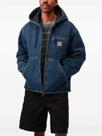 Carhartt Work in Progress Cleveland Hooded Denim Jacket