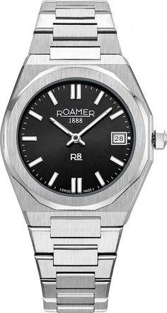 Roamer Womens 972857-41-85-20 Ladies R8 Watch - Silver - One Size
