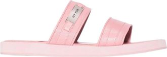 by FAR Eenvoudig sandalen korrelig leer - Dames - Sandalen - Roze - 40 EU - Leer - Schoenen