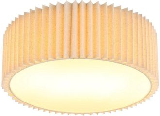 Globo Lighting Globo - plafón - PAGE - natural - papel - Ø 33cm - E27 - 15757D1