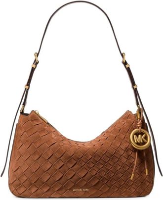 Michael Kors Nolita Top-Zip Convertible Schoudertas - Dames - Tassen - Bruin - Maat: ONE Size Leer