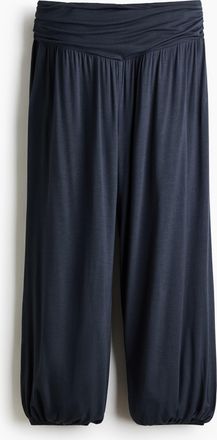 H&M Ballonhose aus Viskose - Marineblau