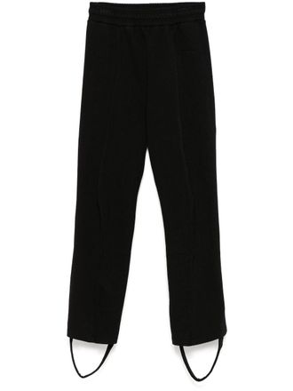 VETEMENTS straight-leg trousers - women - Polyester/Cotton - S - Black