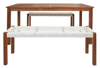 Safavieh Aquina Dining Outdoor Set (Indoor / Outdoor)