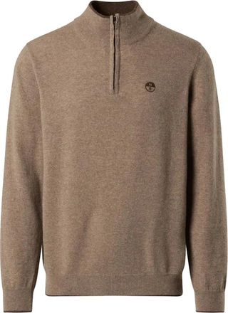 North Sails Heren, Truien, Bruin, Maat: 3XL Kasjmier