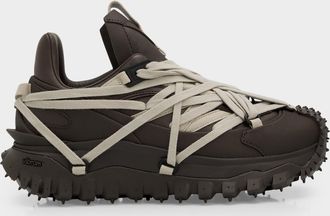 Rick Owens x Moncler Trailgrip Megalace Sneakers
