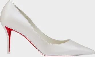 Christian Louboutin 80mm Miss Z Nappa Leather Red Sole Pointed-Toe Pumps
