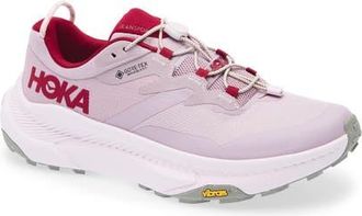 Hoka One One Transport Gore-Tex Waterproof Shoe in Fragrant Lilac /Lilac Cream at Nordstrom, Size 10.5