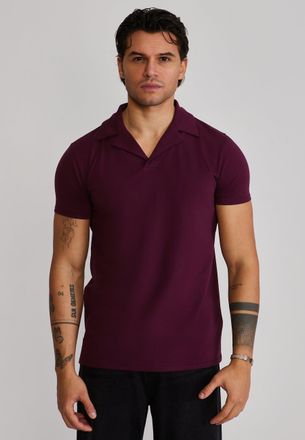 Siksilk para Hombres Borgo&ntilde;a Revere Polo XXL