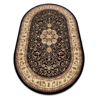 RugsX RugsX Royal Rug in Black | Size: 150 cm x 250 cm