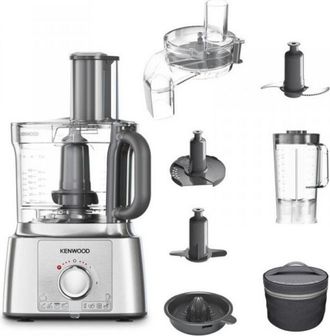 Kenwood Robot Multifunci&oacute;n 3l 1000w Plateado - Fdp65590si - Kenwood
