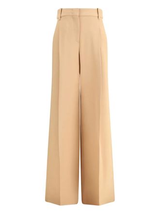 Ermanno Scervino wide-leg trousers - women - Acetate/Viscose - 36 - Neutrals