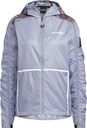 adidas (WMNS) adidas x National Geographic Wind.Rdy Jacket Purple HY4693