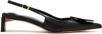 Jacquemus Black Slingback Heels