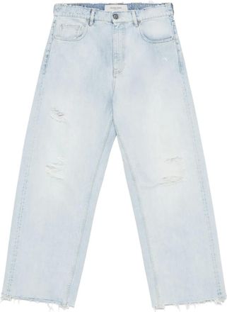 Golden Goose Jeans con effetto vissuto - Blu