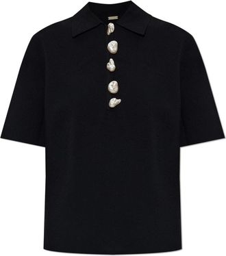 Cult Gaia Jaffa Top - Dames - Polos - Zwart - L - Tops