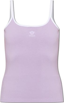 Versace Strappy Top - Dames - Tops zonder mouwen - Paars - XL - Tops