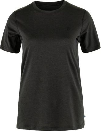 Fj&auml;llr&auml;ven Abisko Day Hike S/S Funktionsshirt f&uuml;r Damen | schwarz