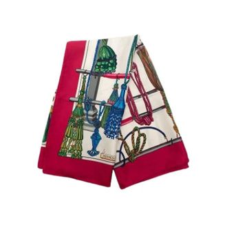 Herm&egrave;s Pre-owned Scarves, female, Multicolor, Size: ONE SIZE Pre-owned Passementerie Scarf