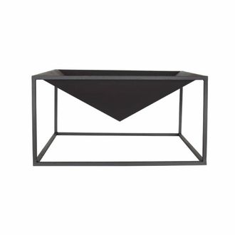 La Hacienda Cairo Firepit - L60 x W60 x H31 cm - Black