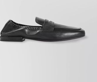 Prada loafers calf leather deconstructed back