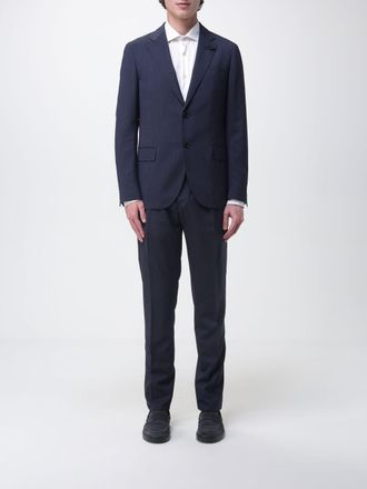 Lardini Single-Breasted Virgin Wool Suit