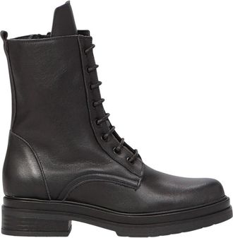 Ovye By Cristina Lucchi Stivali stringati in pelle Psa04 - - Shoes - Donna - Nero - 40 EU
