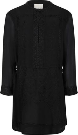 Isabel Marant Dames, Jurken, Zwart, Maat: S