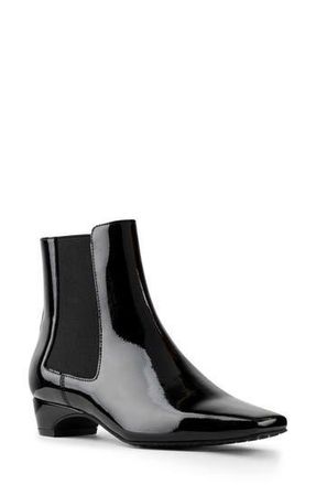 Donald J Pliner CIty Patent Chelsea Boot in Black at Nordstrom Rack, Size 8.5