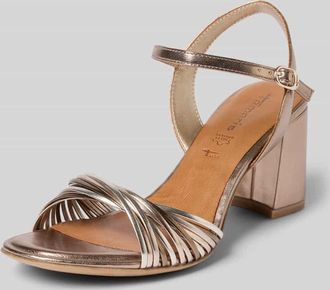 Tamaris Tamaris Sandalen mit Leder Innensohle in Metallic Braun, Gr&ouml;&szlig;e 40